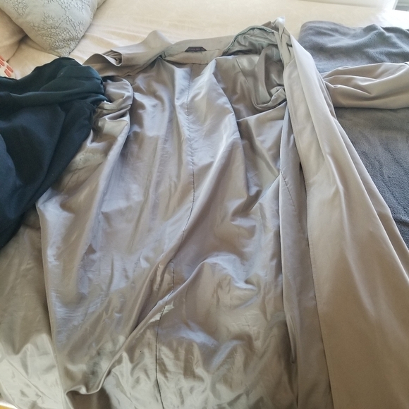 Rochester Big & Tall | Khaki Trench Coat - Picture 10 of 15